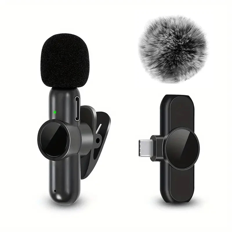 VibeMic Pro – Micrófono Inalámbrico Lavalier con Cancelación de Ruido
