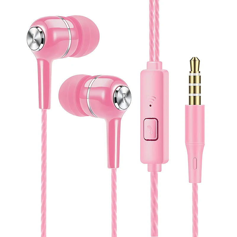 EchoPulse Wired Pro – Audífonos In-Ear con Bajos HiFi & Micrófono HD