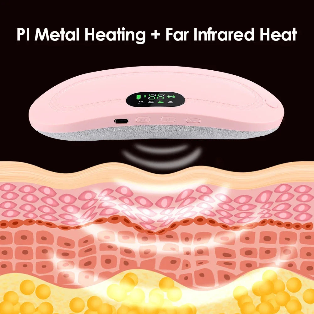 FemmeCalm Pro – Masajeador Abdominal Inteligente con Terapia de Calor