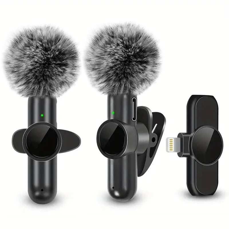 VibeMic Pro – Micrófono Inalámbrico Lavalier con Cancelación de Ruido