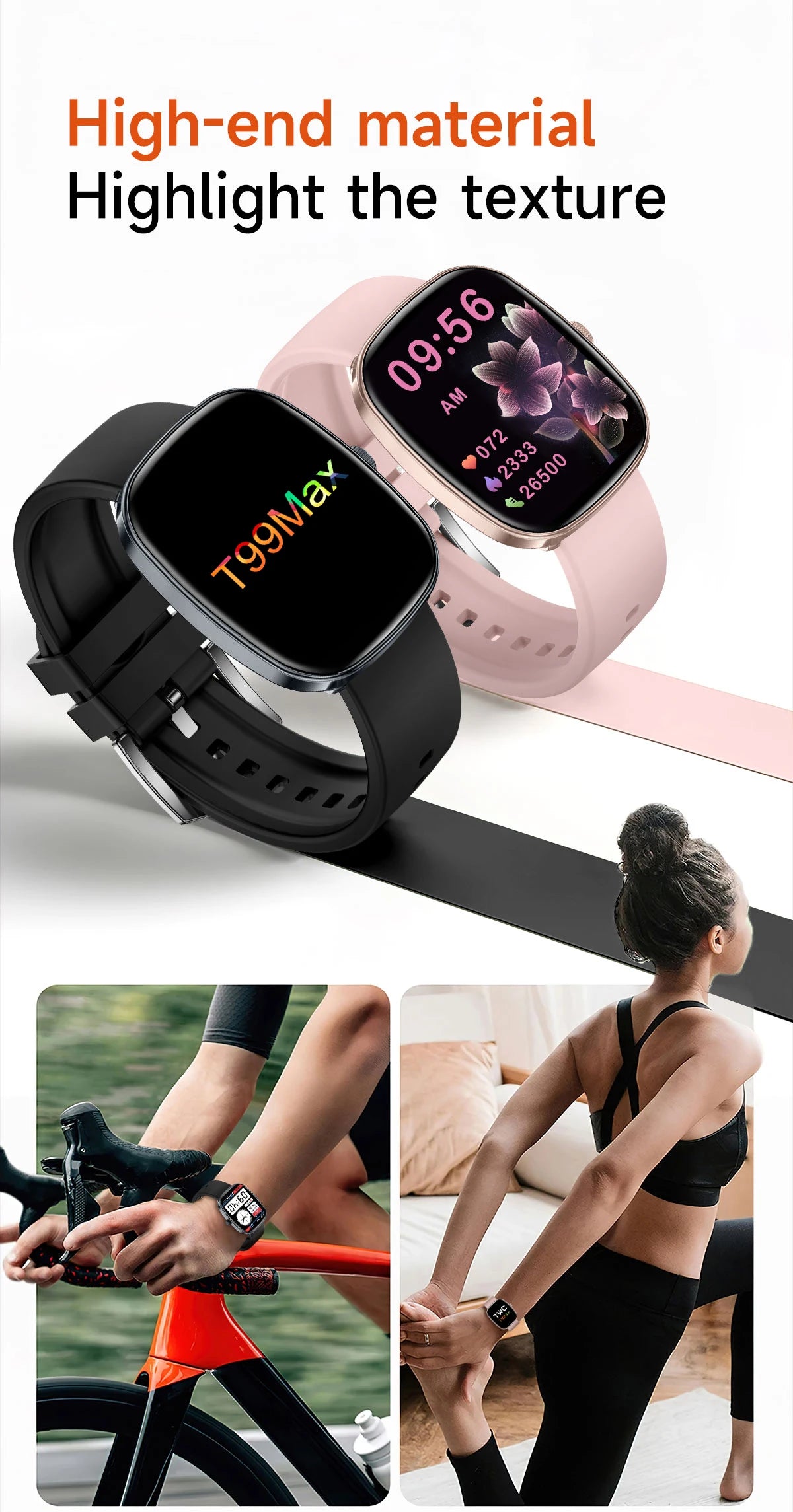 NovaPulse 1.44 – Reloj Inteligente de Salud & Conectividad Diaria
