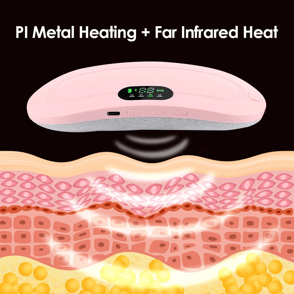 FemmeCalm Pro – Masajeador Abdominal Inteligente con Terapia de Calor
