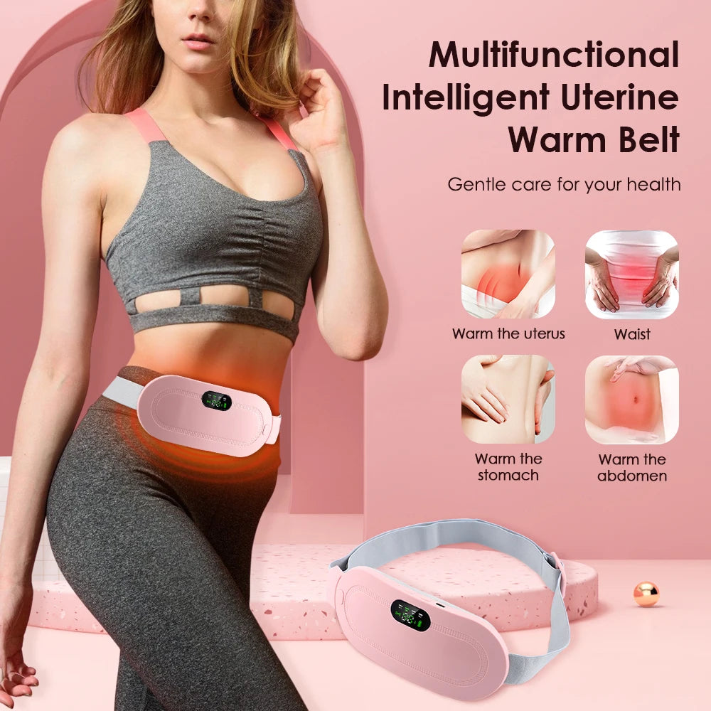 FemmeCalm Pro – Masajeador Abdominal Inteligente con Terapia de Calor