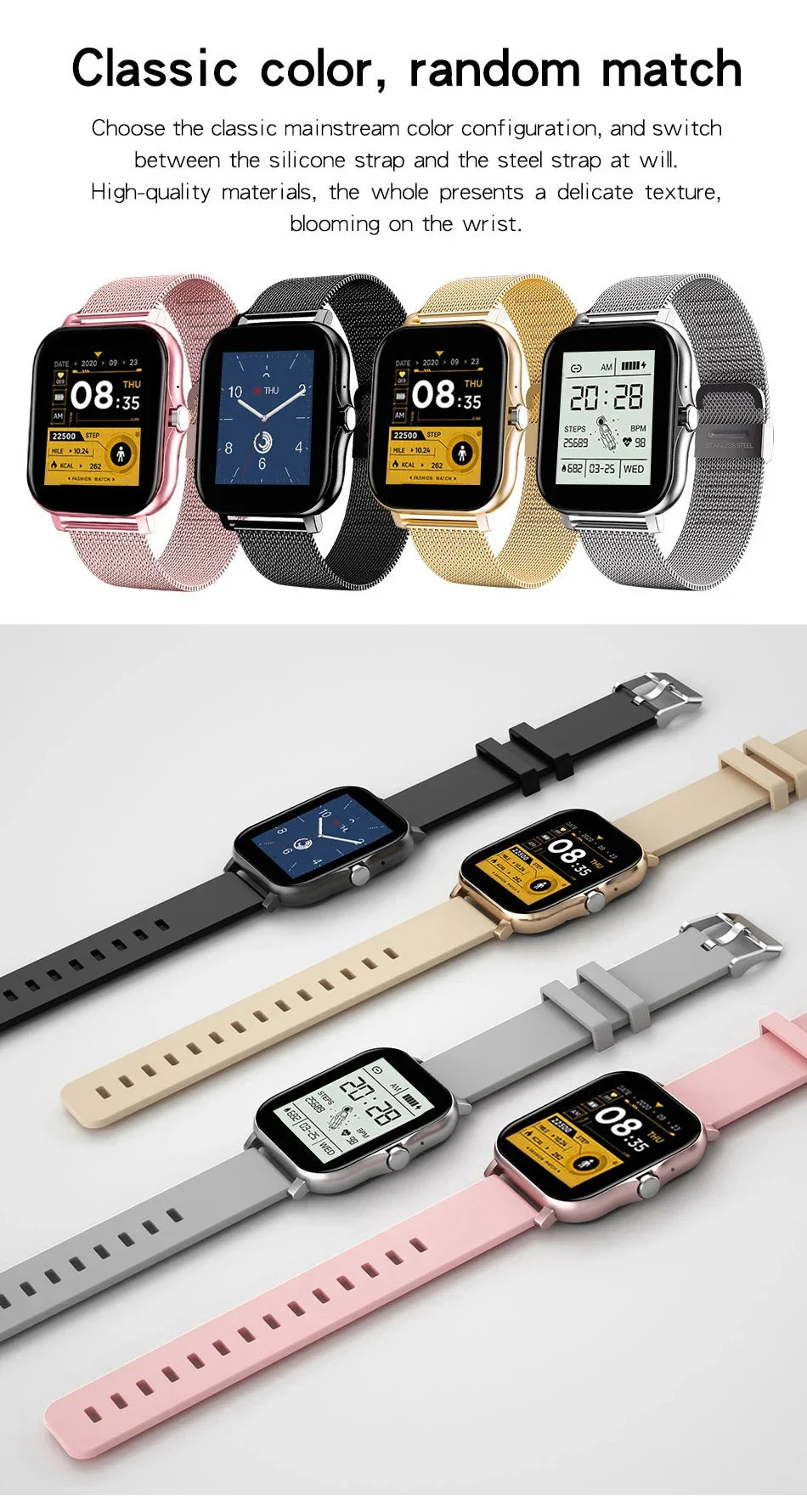NovaPulse 1.44 – Reloj Inteligente de Salud & Conectividad Diaria