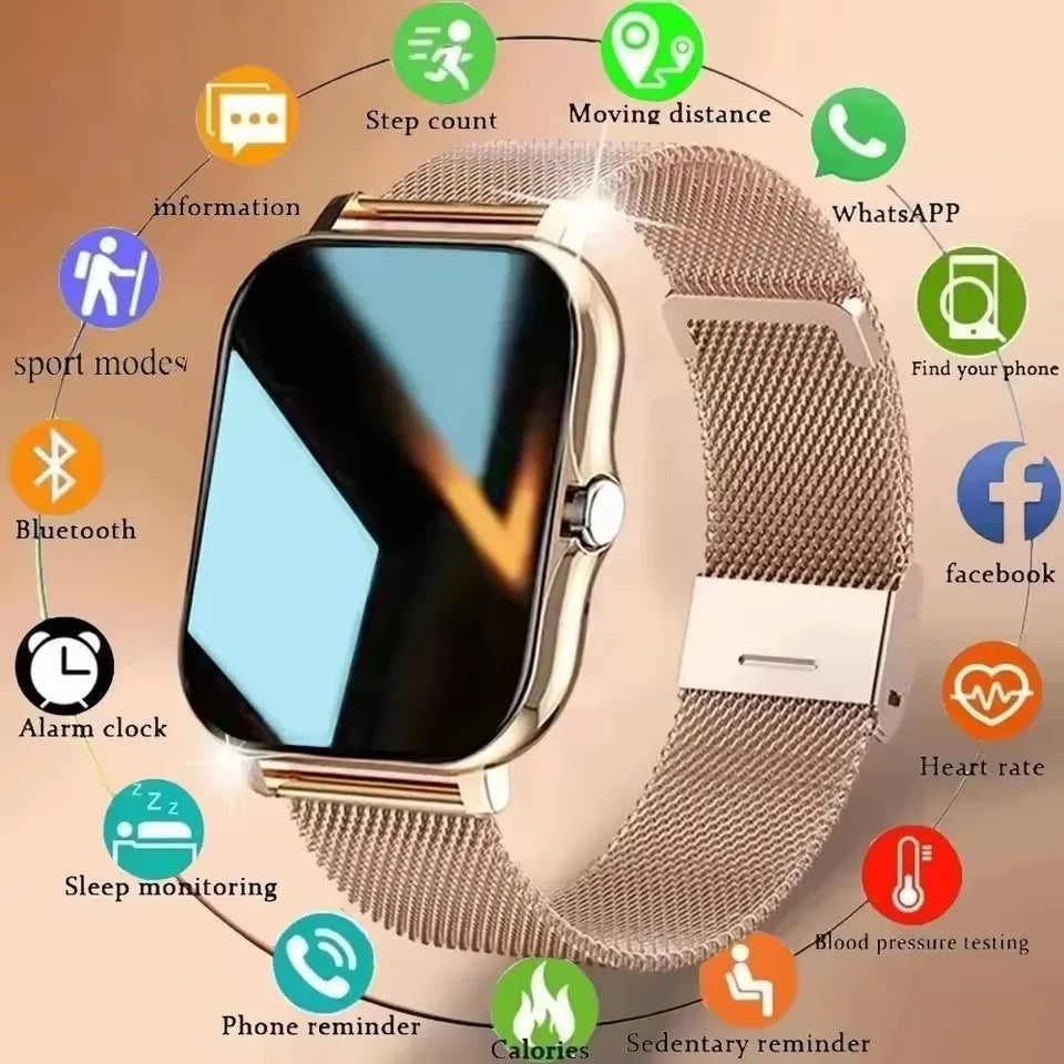 NovaPulse 1.44 – Reloj Inteligente de Salud & Conectividad Diaria