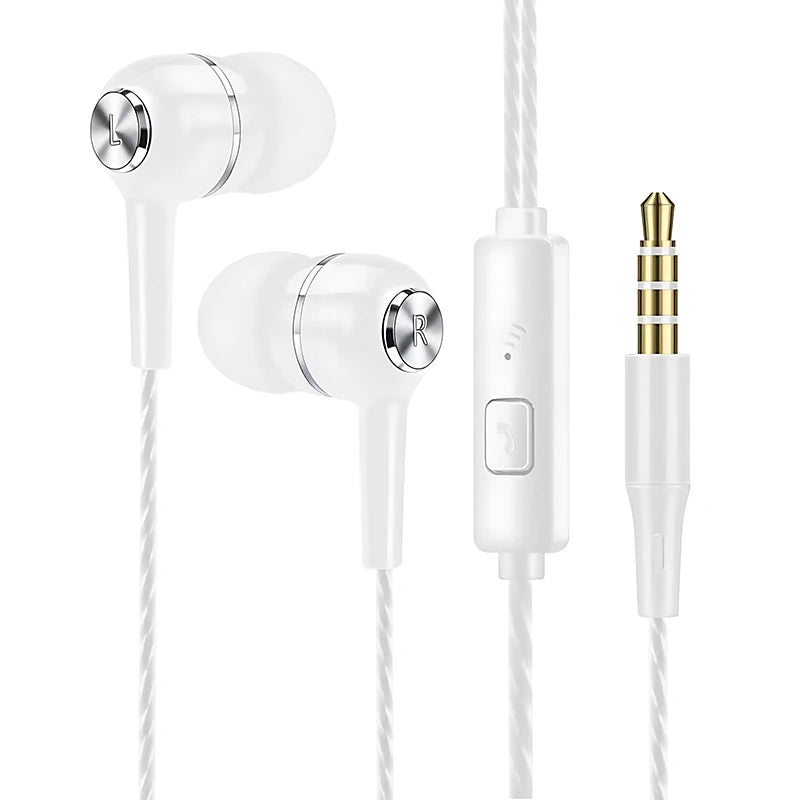 EchoPulse Wired Pro – Audífonos In-Ear con Bajos HiFi & Micrófono HD
