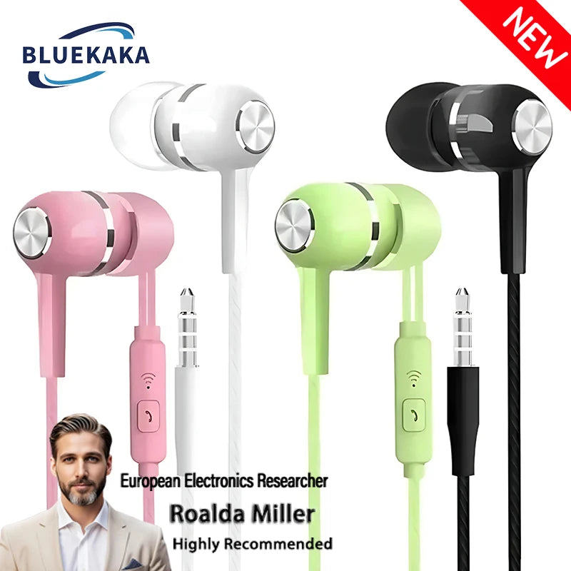EchoPulse Wired Pro – Audífonos In-Ear con Bajos HiFi & Micrófono HD