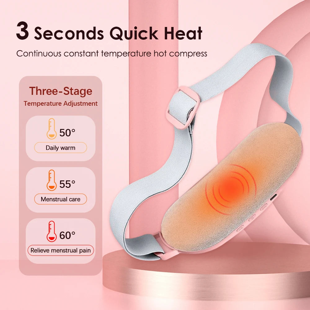 FemmeCalm Pro – Masajeador Abdominal Inteligente con Terapia de Calor