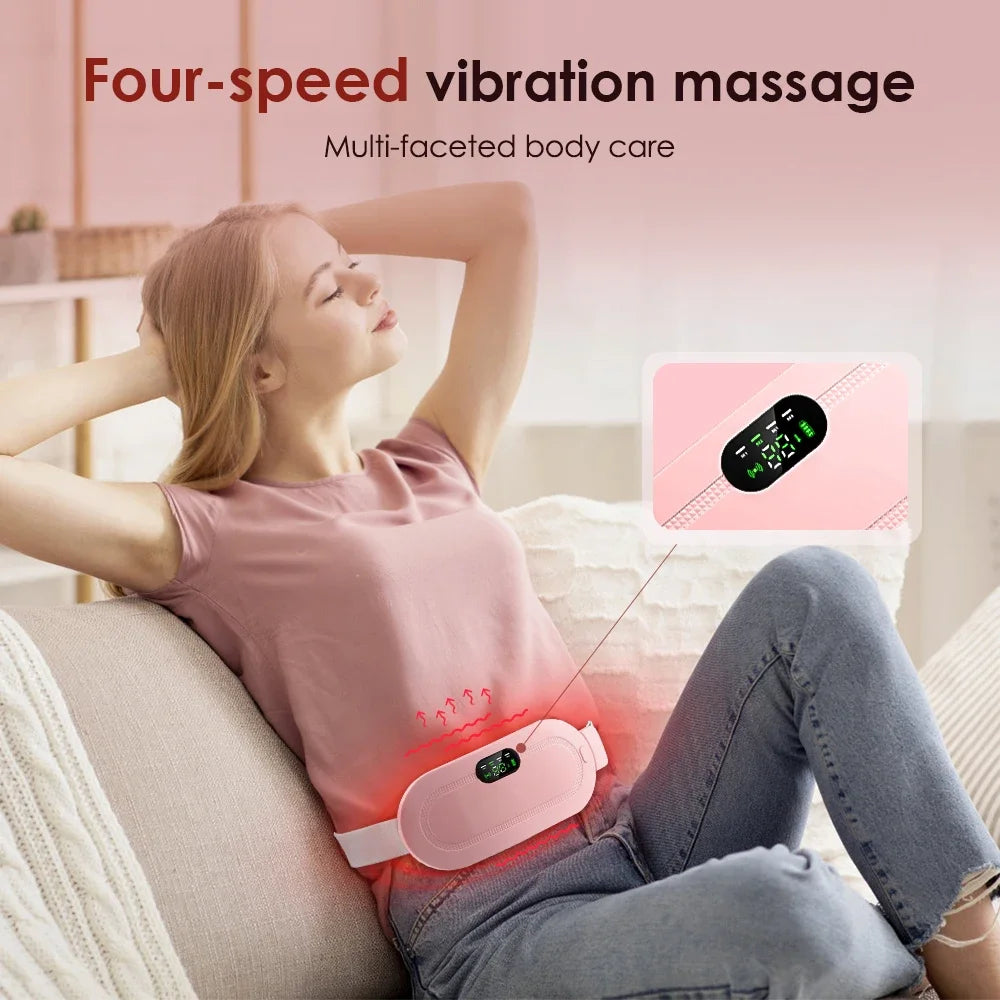 FemmeCalm Pro – Masajeador Abdominal Inteligente con Terapia de Calor