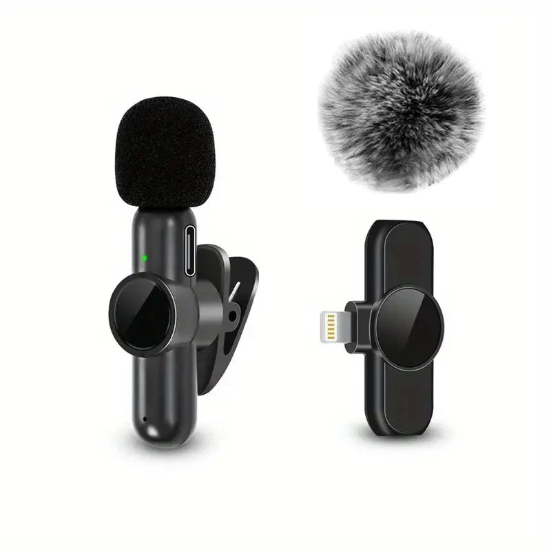 VibeMic Pro – Micrófono Inalámbrico Lavalier con Cancelación de Ruido
