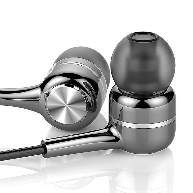 EchoPulse Wired Pro – Audífonos In-Ear con Bajos HiFi & Micrófono HD