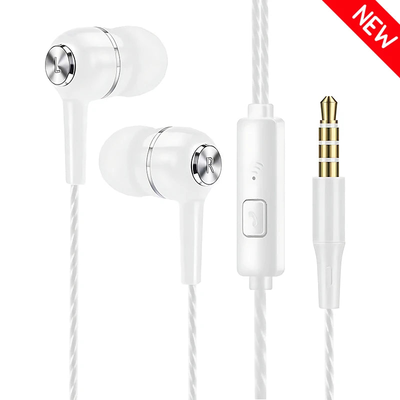 EchoPulse Wired Pro – Audífonos In-Ear con Bajos HiFi & Micrófono HD