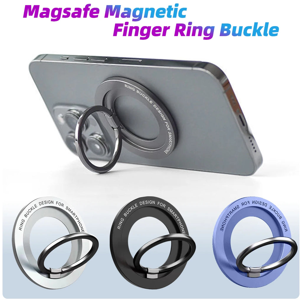 VibeRing MagSafe – Anillo Soporte Magnético Premium para iPhone