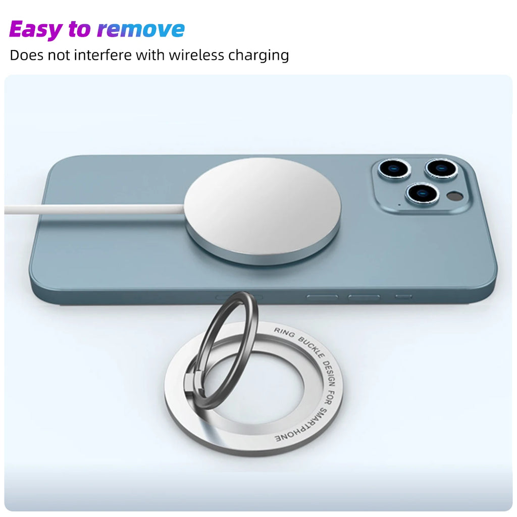 VibeRing MagSafe – Anillo Soporte Magnético Premium para iPhone